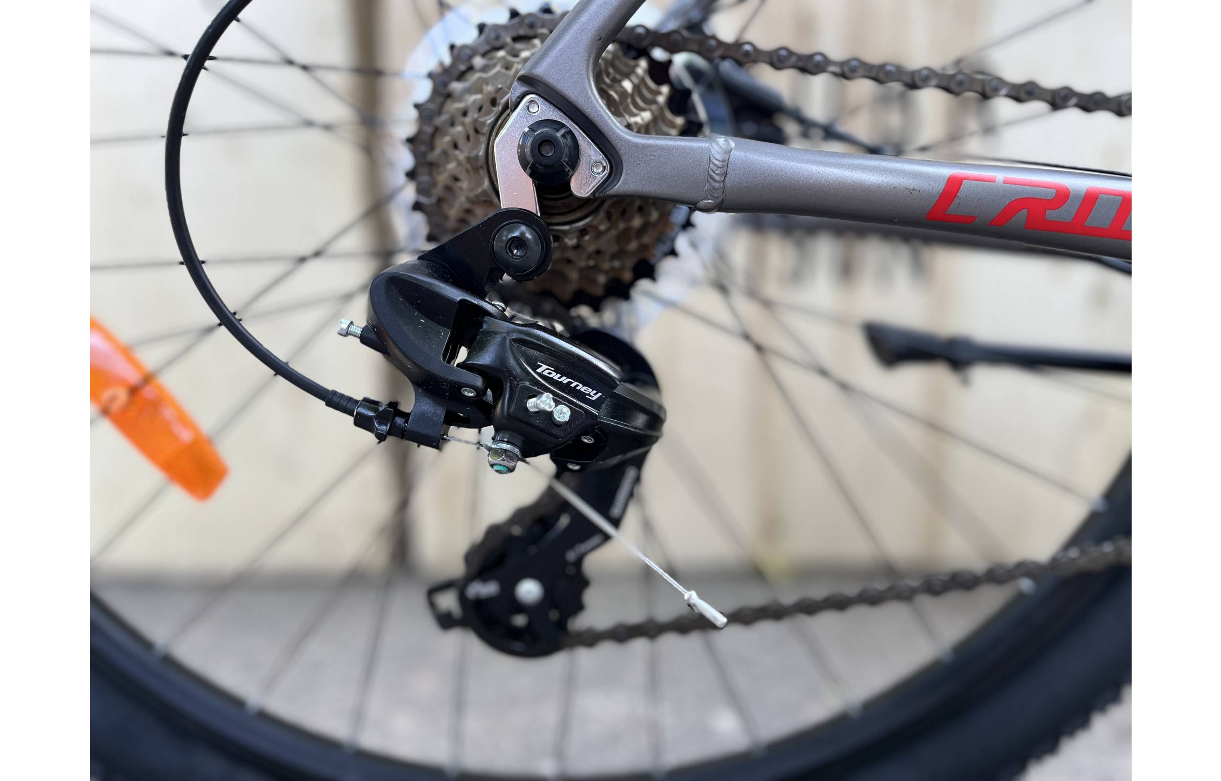 Велосипед Crosser First MT-042 3х7 27,5" розмір М рама 17,5 2021 Сірий 2