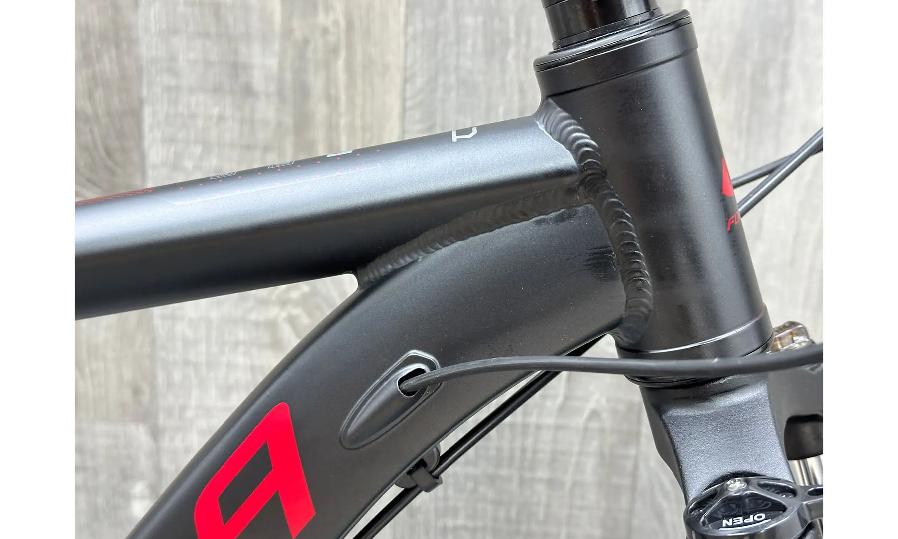 Велосипед Formula F-1 DD 27,5" размер L, рама 19" 2024 Черно-красный 4