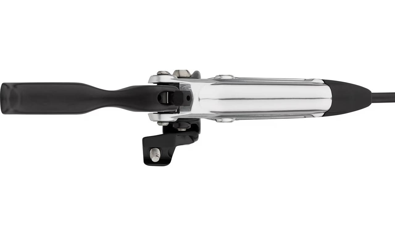 Тормоз дисковый SRAM Level Ultimate Stealth 4 Piston - Carbon Lever, Ti Hardware, Reach Adj, Clear Ano Rear 2000mm Hose 3