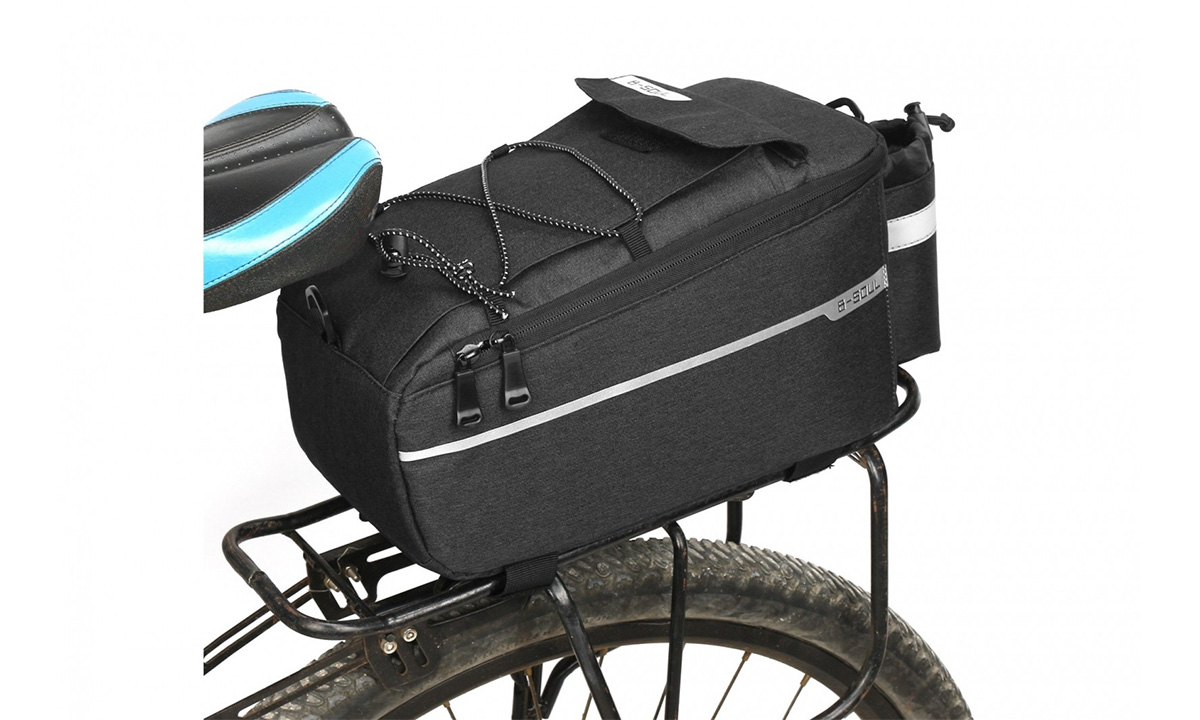 Фотографія Велосумка на багажник BC-BG165, розмір 38х16х16 см 