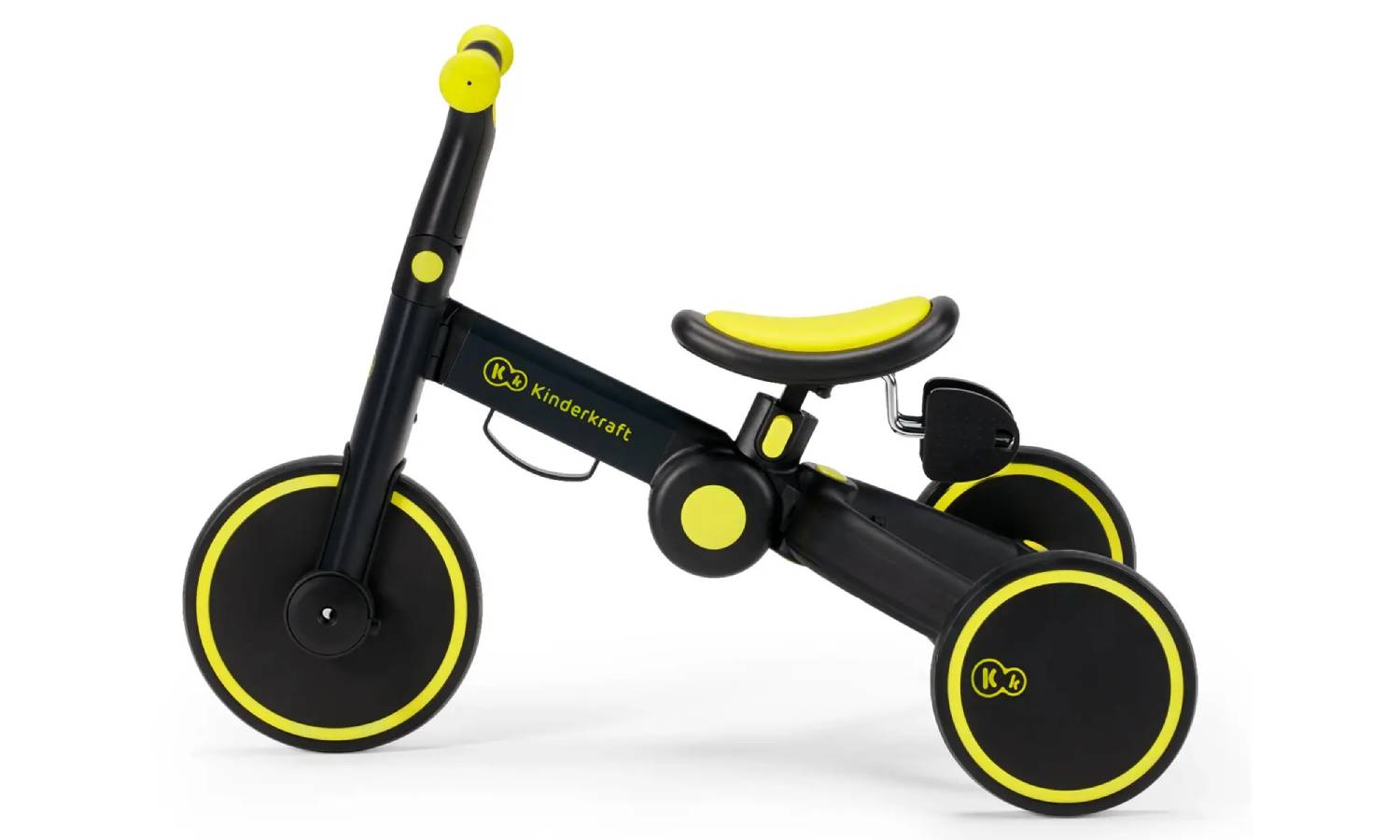 Фотография Трехколесный велосипед 3 в 1 Kinderkraft 4TRIKE Black Volt 8