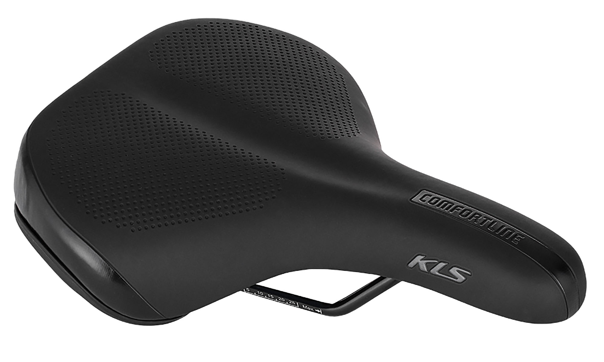 Седло KLS Comfortline 025 черный 262 x 191мм Седло KLS Comfortline 025 черный 262 x 191мм