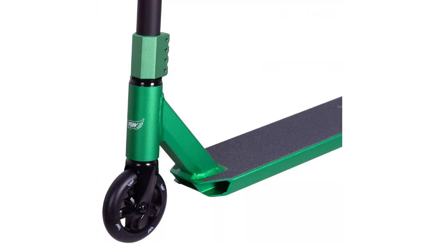 Самокат трюковый Rideoo Flyby Air Green 3