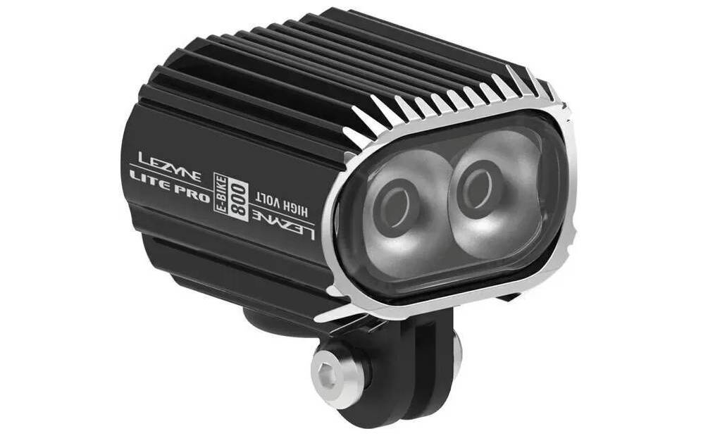 Передний свет для электровелосипеда Lezyne E-Bike Lite Pro Drive, 800 люмен, черный 3