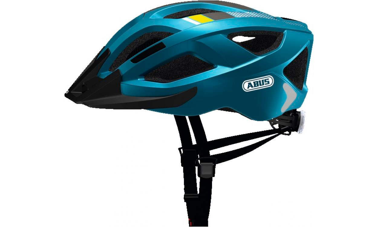 Фотография Велошлем спортивний ABUS ADURO 2.0 размер S (51-55 см), Синий 