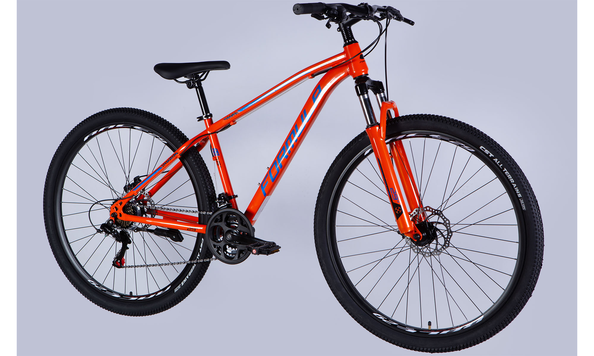 Велосипед Formula DRAGONFLY AM DD 29", размер S, рама-16", 2025, оранжевый 4