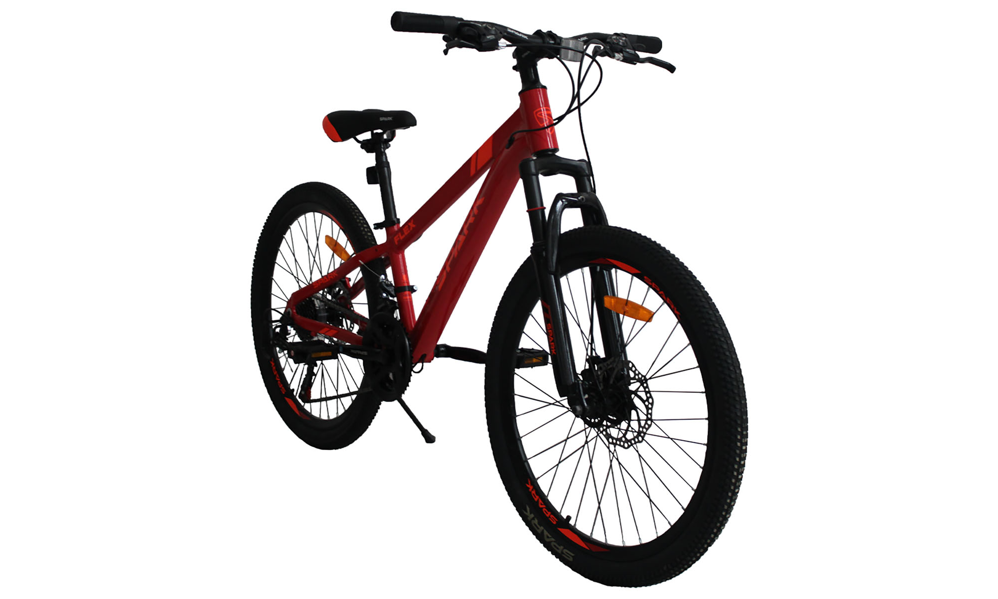 Велосипед SPARK FLEX 24", размер XXS, рама 11", год 2026, красный 4