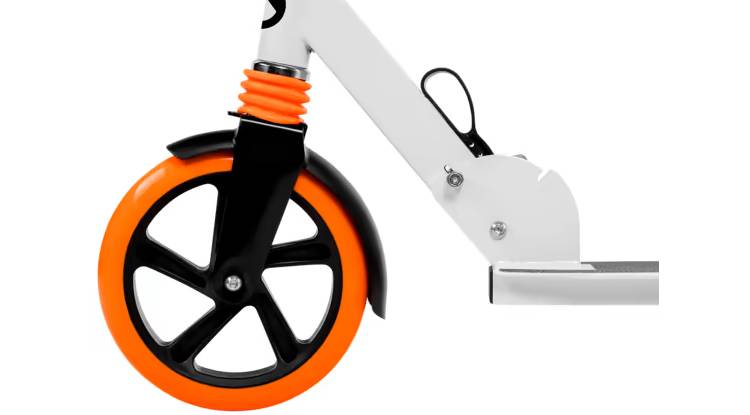 Детский самокат Lionelo Luca WHITE ORANGE 8