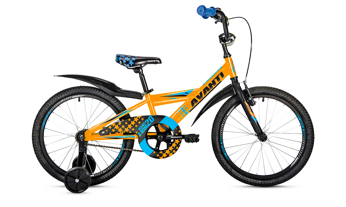 Велосипед Avanti LION 20" 2021 Черно-оранжевый
