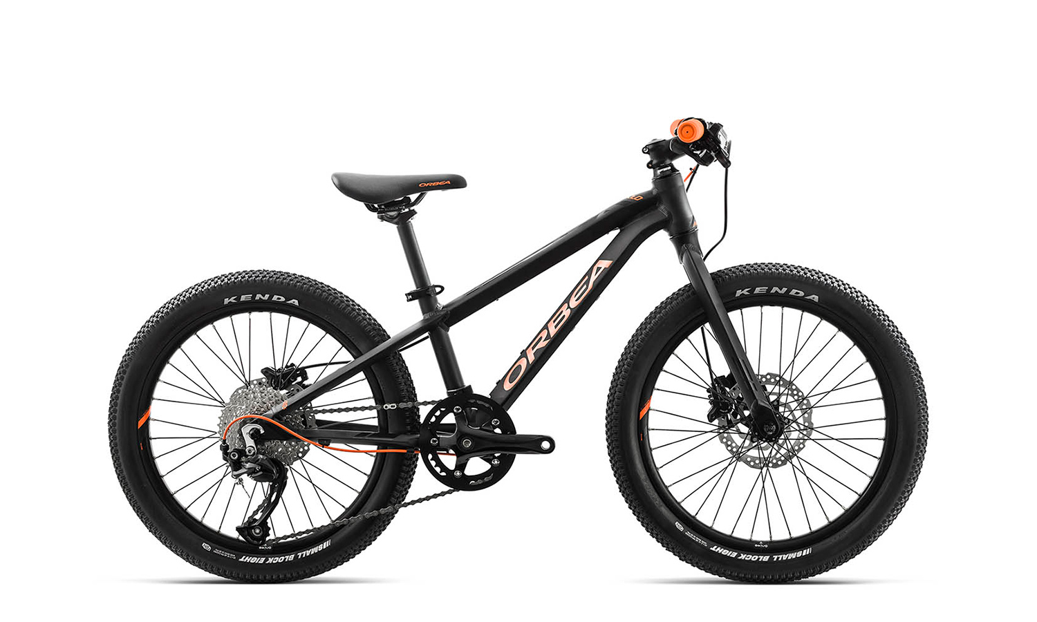 Велосипед Orbea MX 20 TEAM-DISC (2019) 2019 Черно-оранжевый