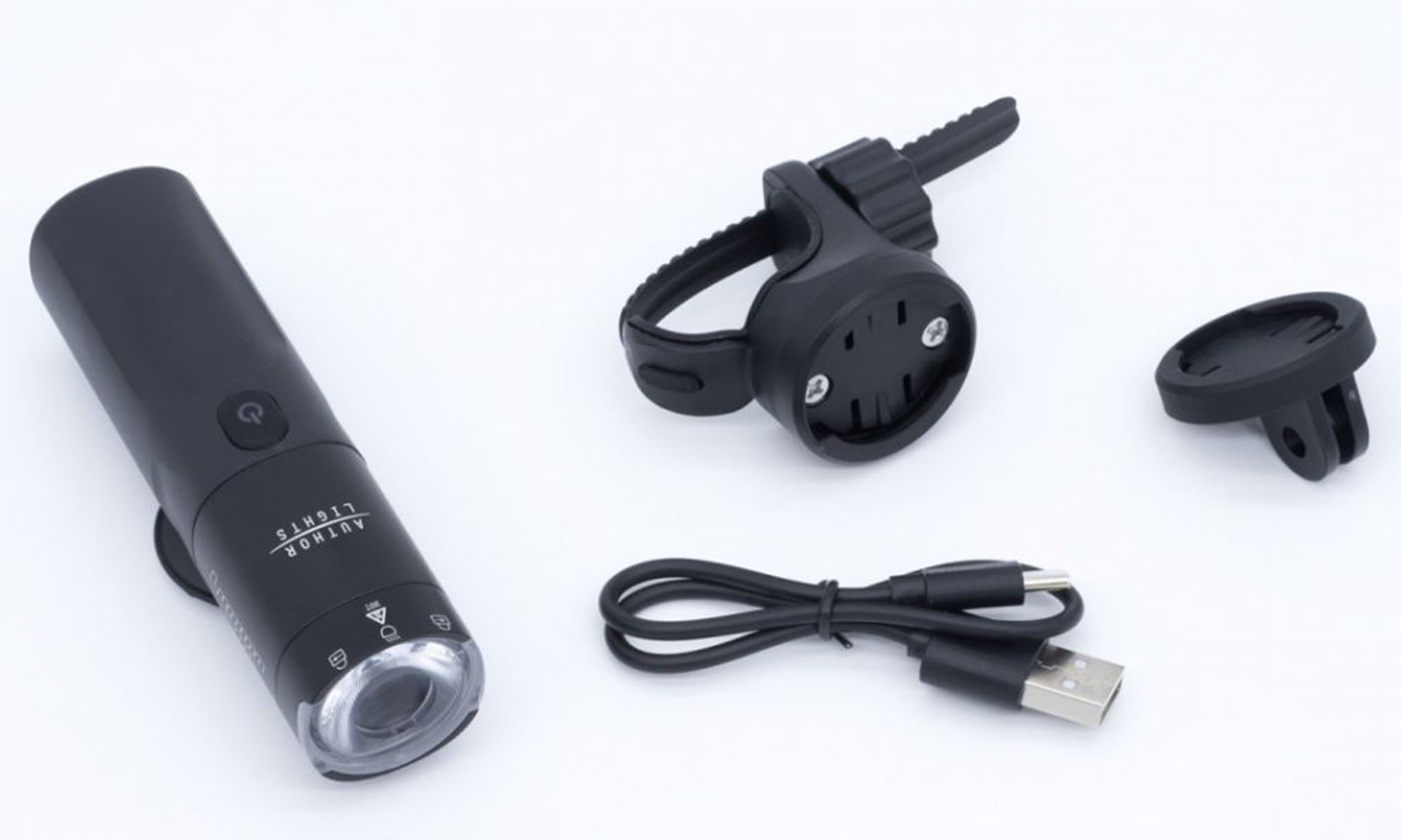 Ліхтар передній Author Lumina 800 lm USB Alloy, чорний 3 Ліхтар передній Author Lumina 800 lm USB Alloy, чорний 3