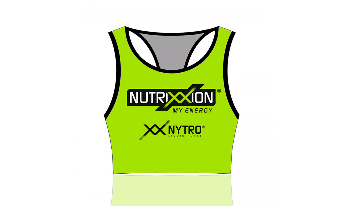 Фотография Женский топ Nutrixxion для триатлона, салатовый, размер L