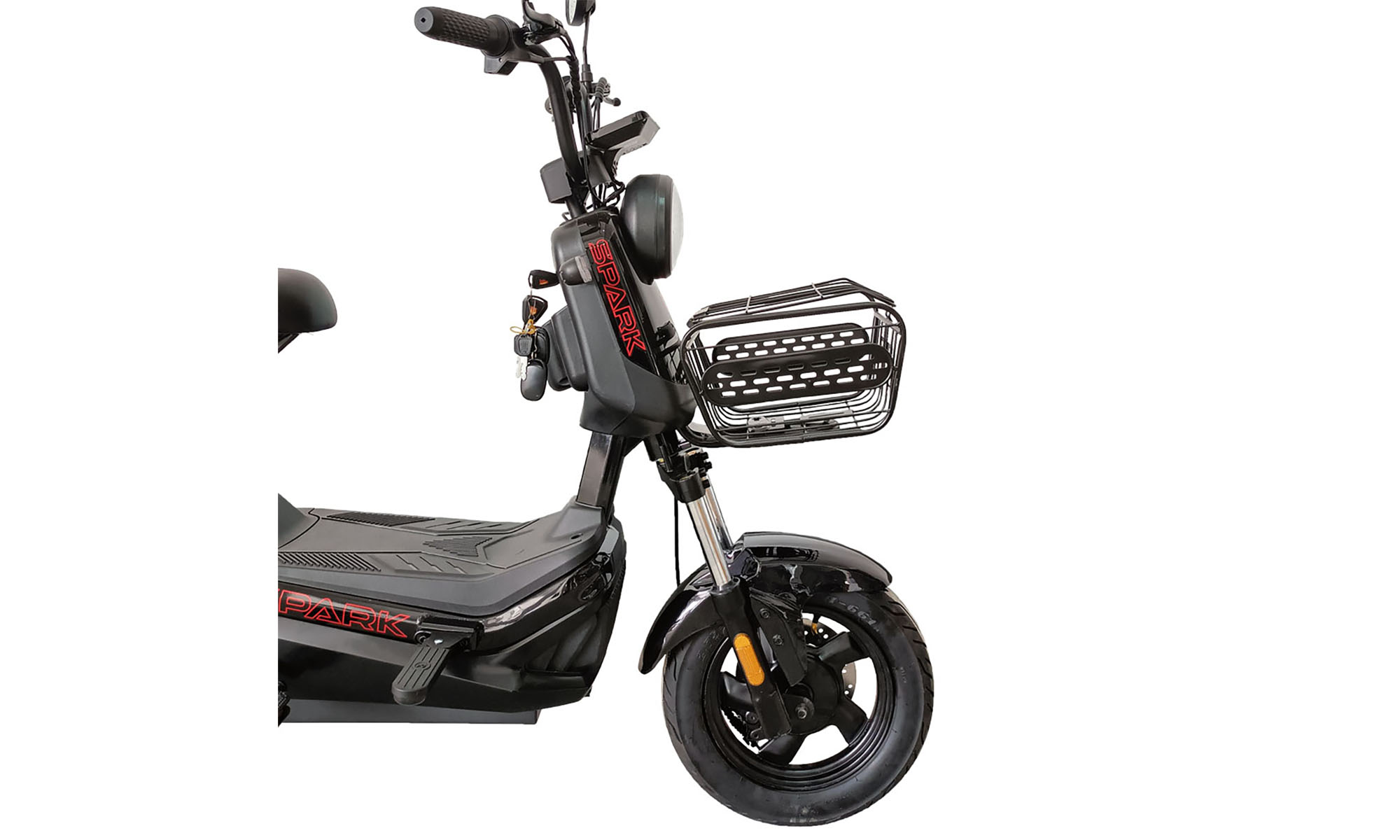 Велосипед с электромотором SPARK GLIDE 14" 60V/500W/20Ah Черный 3