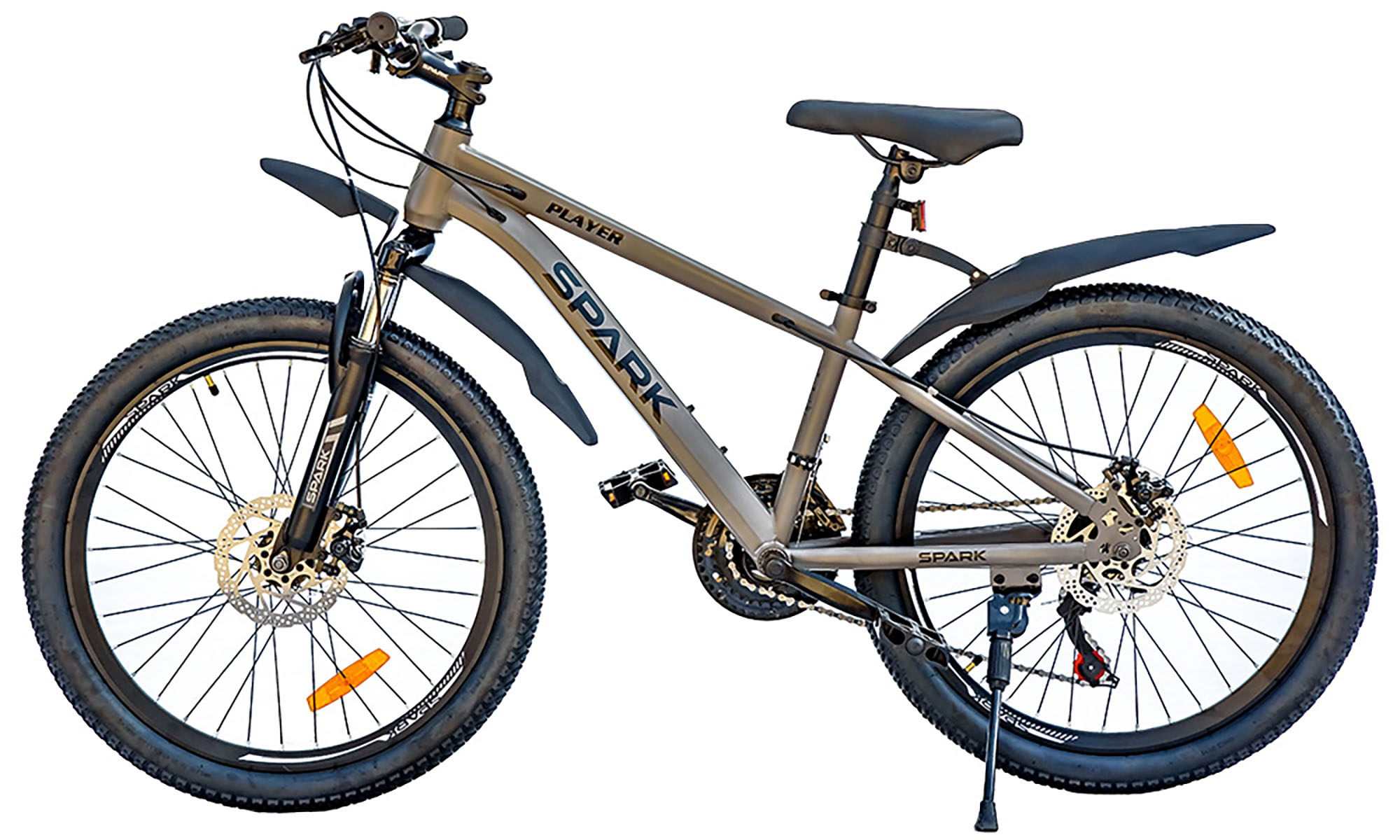 Велосипед SPARK PLAYER 24", размер XS, рама 13", год 2025, коричневый 4