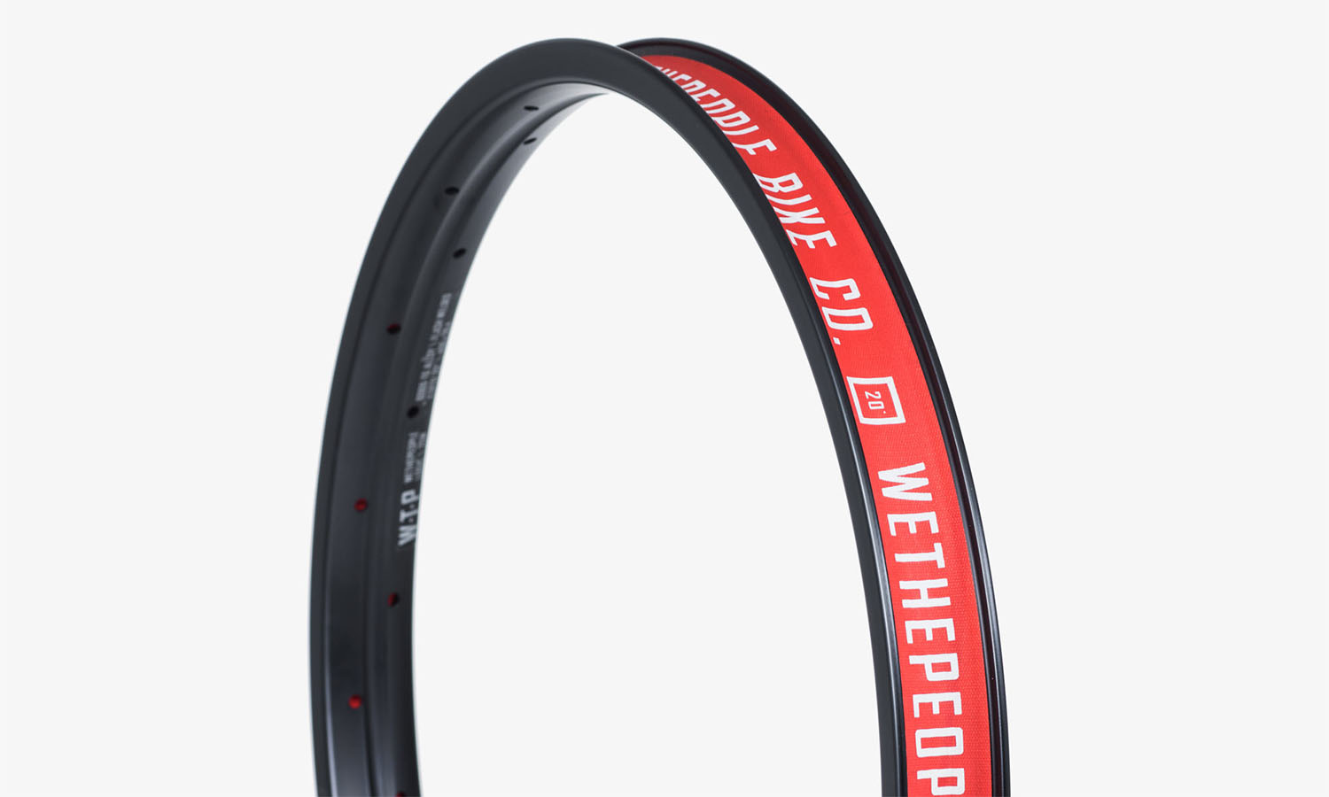 Обод WeThePeople LOGIC 20" 35mm 36H straight welded (сварной шов) черный 2