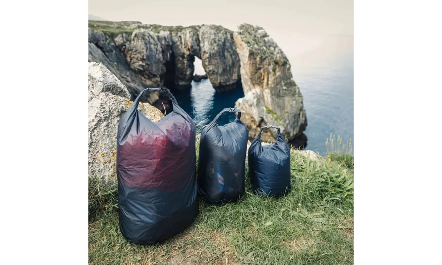 Комплект гермомешков Lifeventure Ultralight Dry Bag Set grey 2