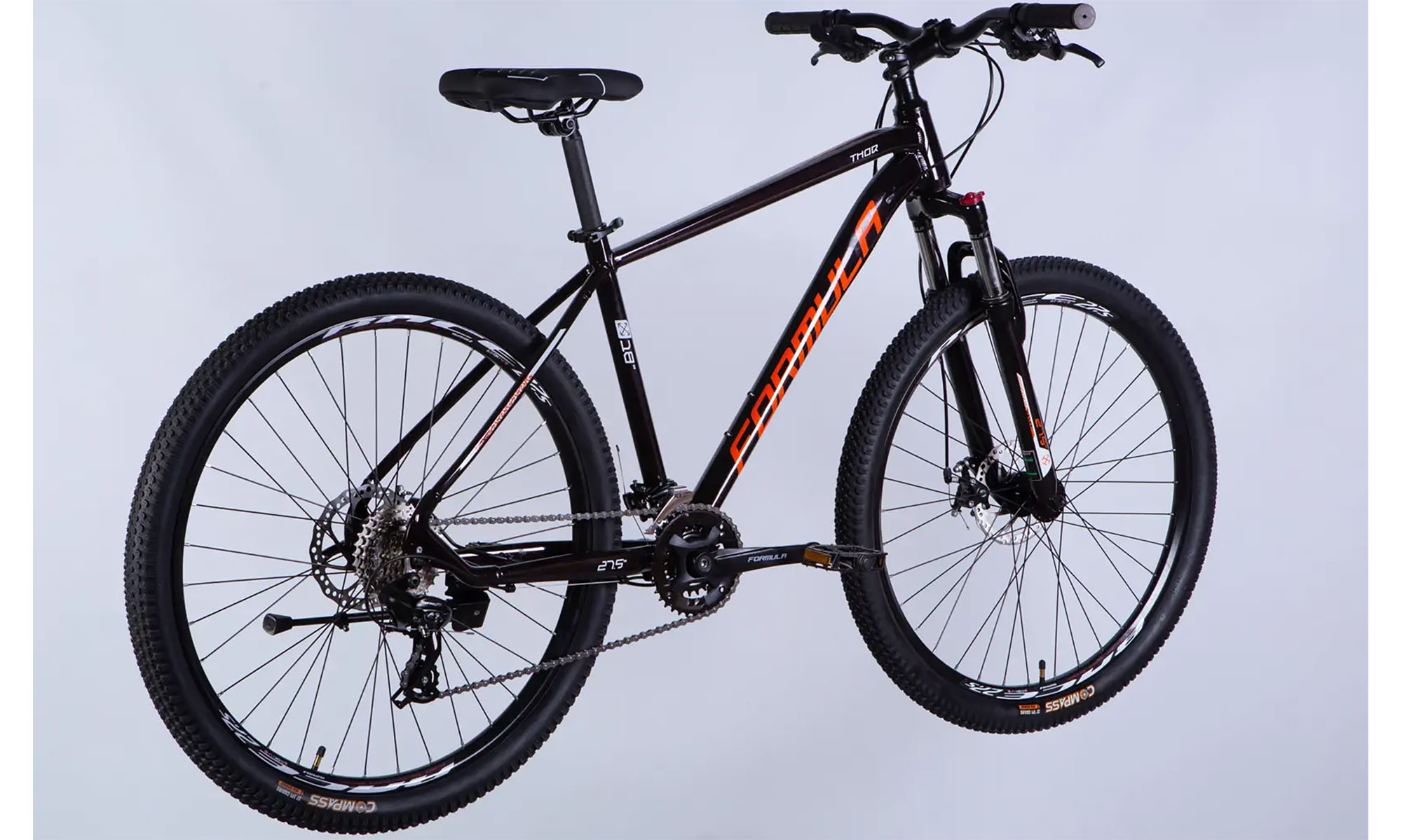 Велосипед Formula THOR DD CS, 27.5", размер M, рама-18", рік 2026, мідно-чорний з помаранчевим 4