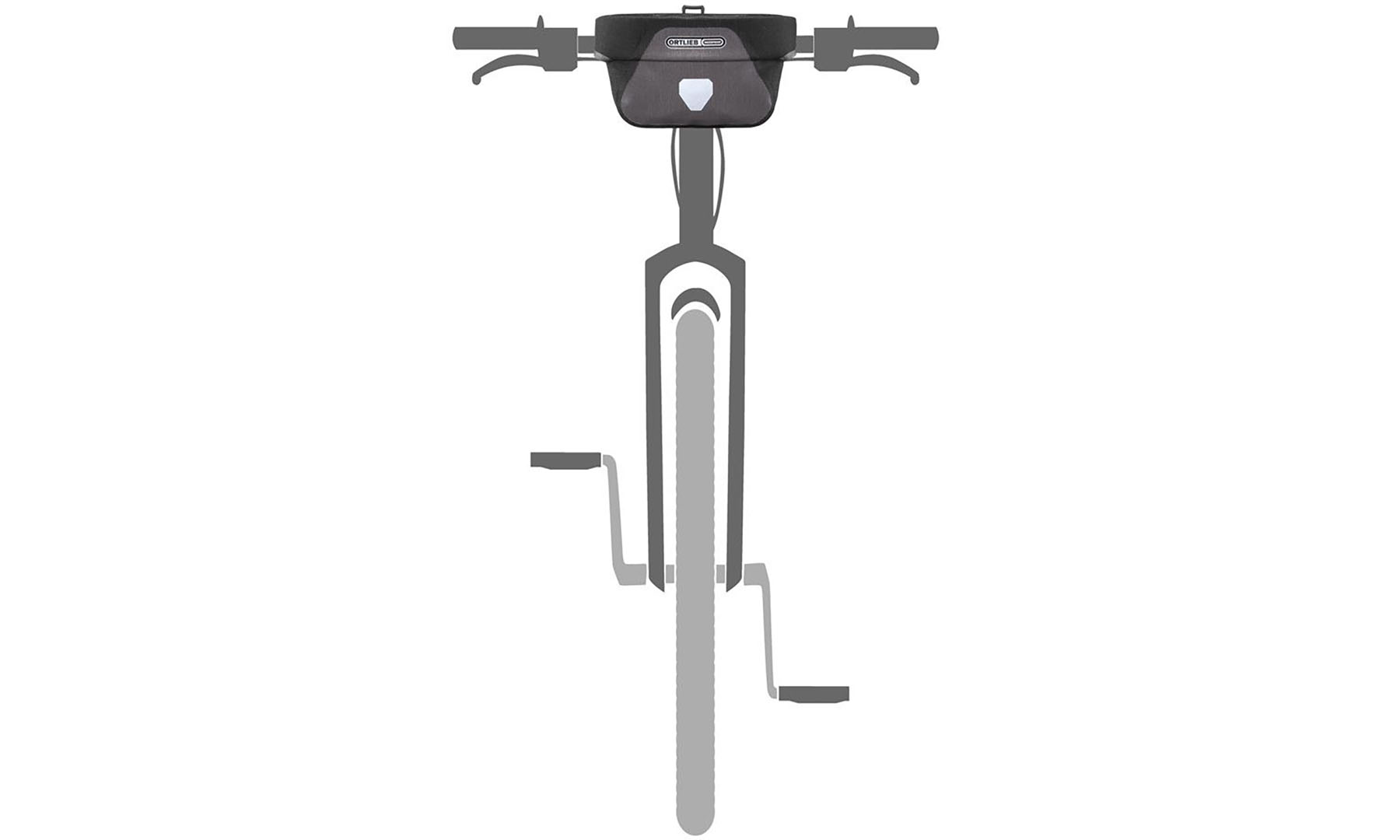 Гермосумка велосипедна Ortlieb Ultimate Six Plus сіро-чорна 5 л 3 Гермосумка велосипедна Ortlieb Ultimate Six Plus сіро-чорна 5 л 3