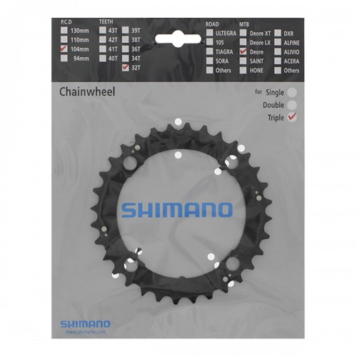 Фотография Звезда для шатунов Shimano FC-M480 32T