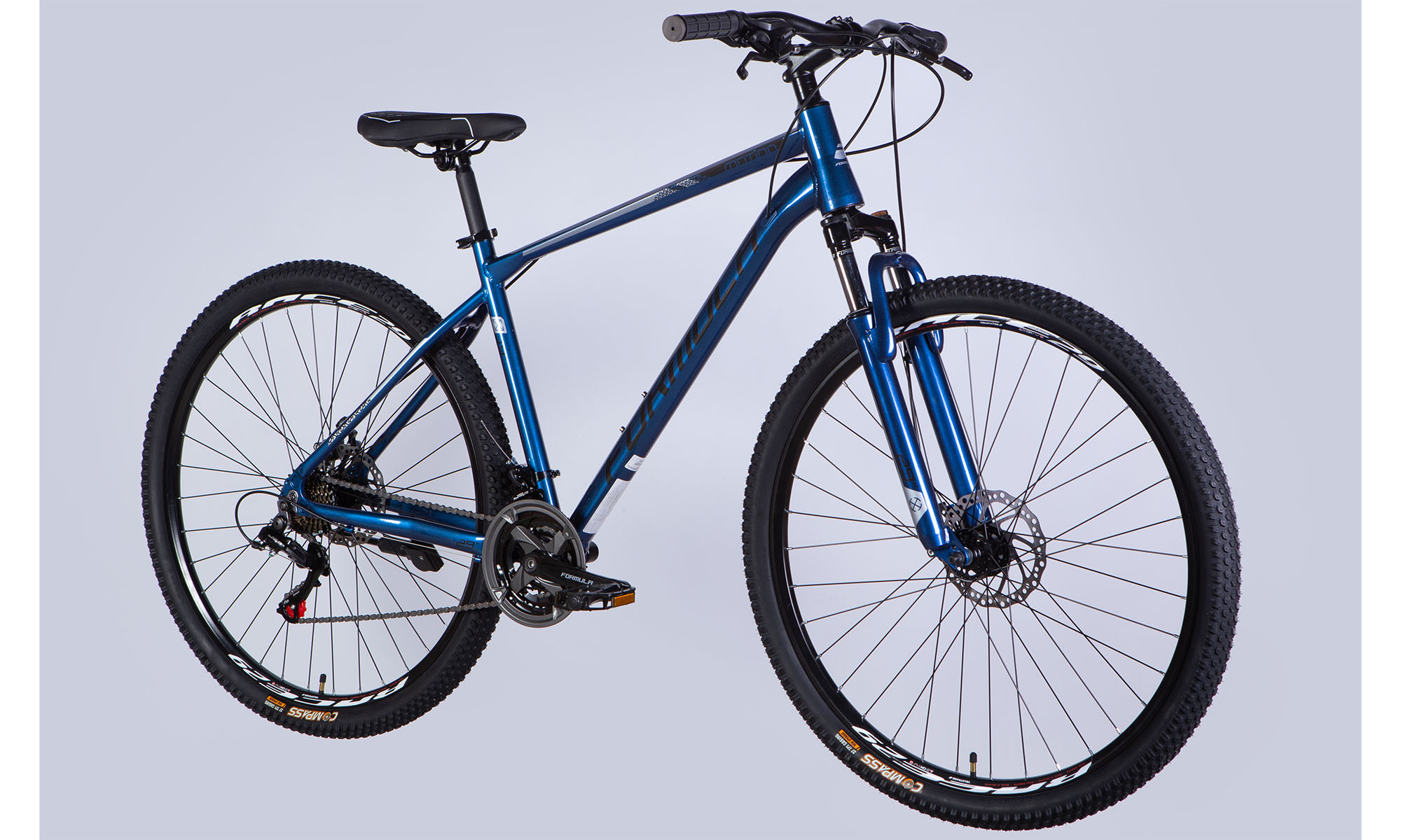 Велосипед Formula MOTION DD FR 29", размер XL, рама-21", 2025, сине-черный  4