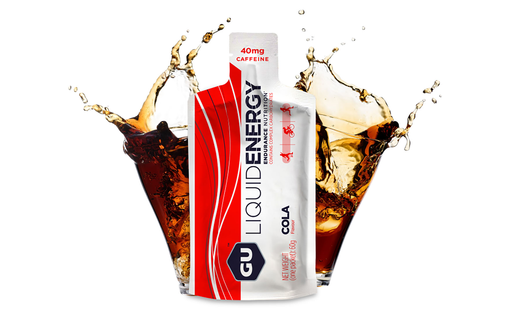 Фотографія Енергетичний гель рідкий ізотонічний GU Liquid Energy Cola, 60 г (40 мг кофеїну)