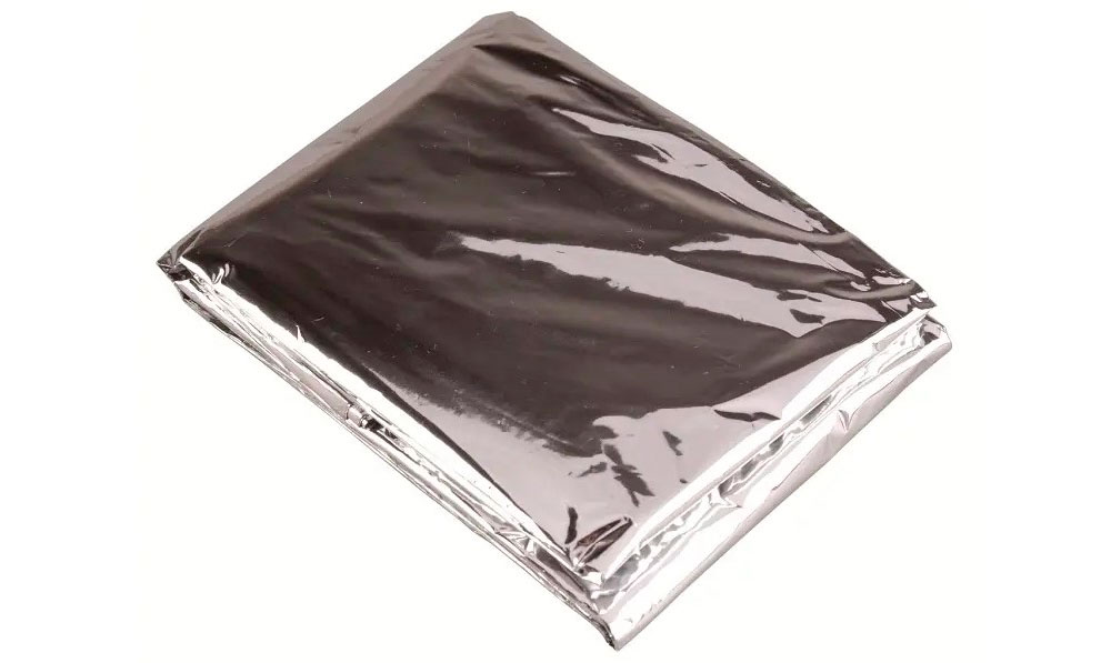 Фотографія Термоковдра AceCamp Emergency Blanket Silver 2