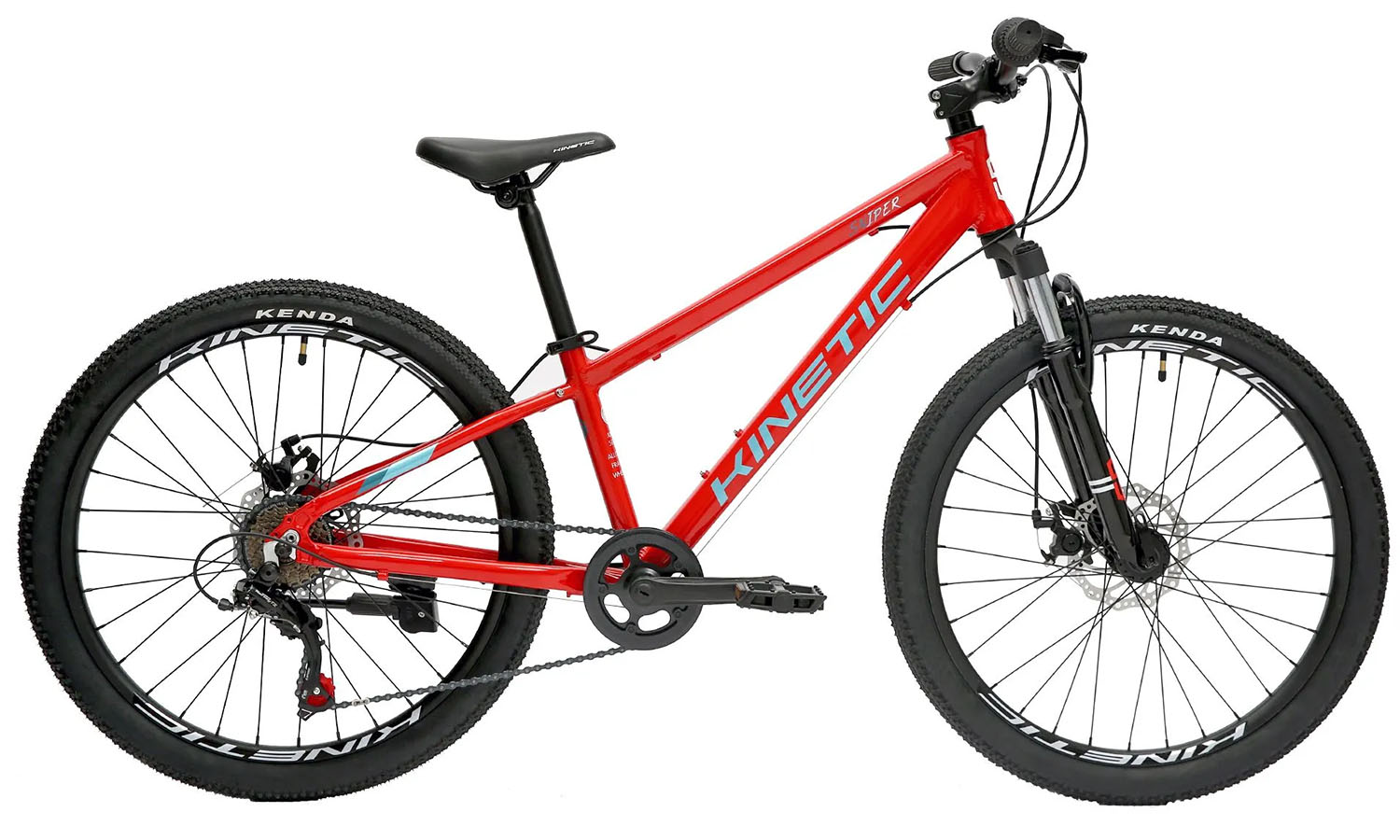 Фотография Велосипед детский Kinetic SNIPER 24", рама 12", 2024, красный