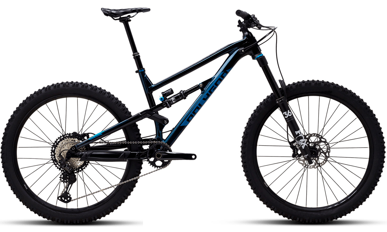 Велосипед Polygon SISKIU N9 27,5" (2022) 2022 Чорно-синій 5