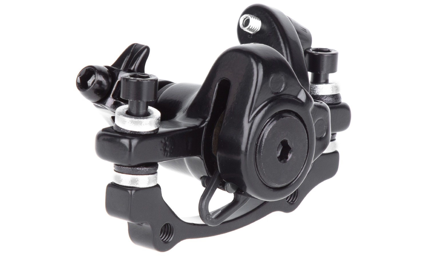 Тормоз дисковый механический ONRIDE Kit-5, цельный корпус, адаптер зад 160мм 2 Тормоз дисковый механический ONRIDE Kit-5, цельный корпус, адаптер зад 160мм 2