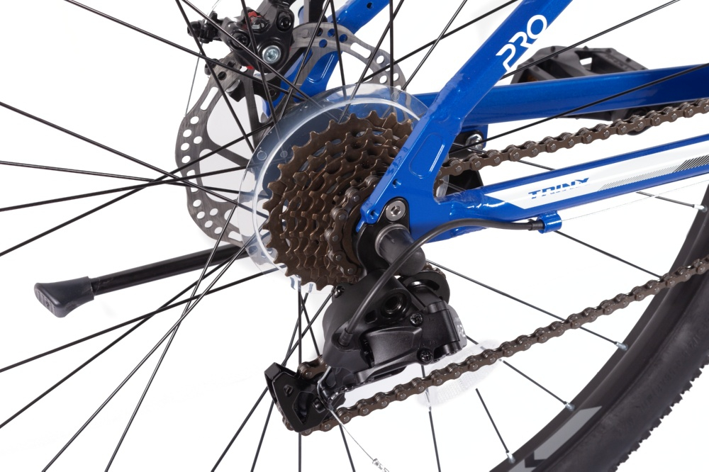 Фотографія Велосипед Trinx M100 PRO 29" розмір М рама 17 2022 Blue-Black-White 7