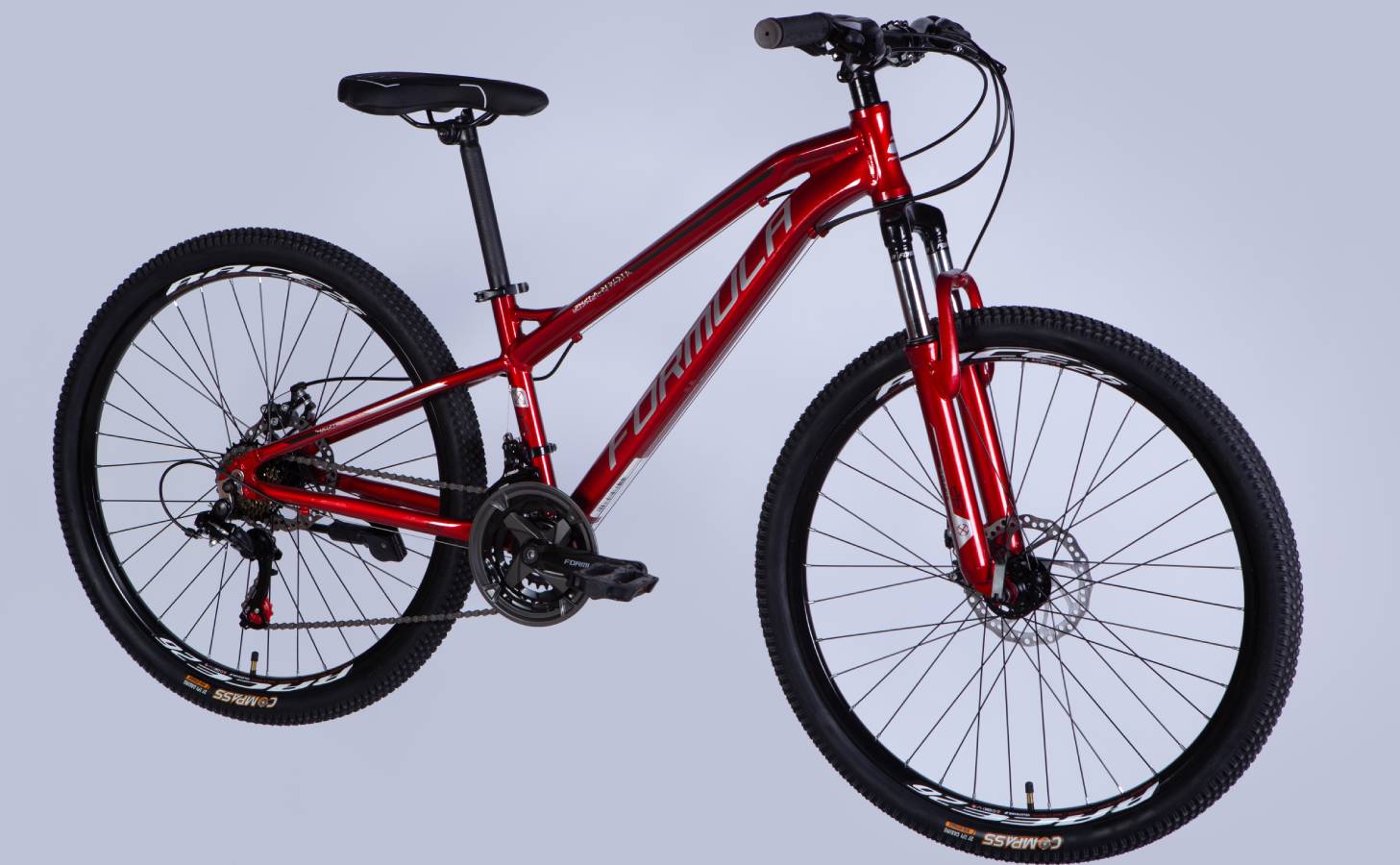 Велосипед Formula BLACKWOOD DD 26" размер XS рама 13" 2025 красный 3