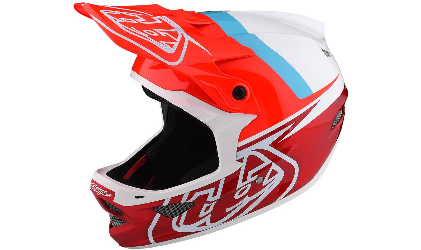 Вело шолом TLD D3 FIBERLITE розмір L (58-59 см) Slant Red 4