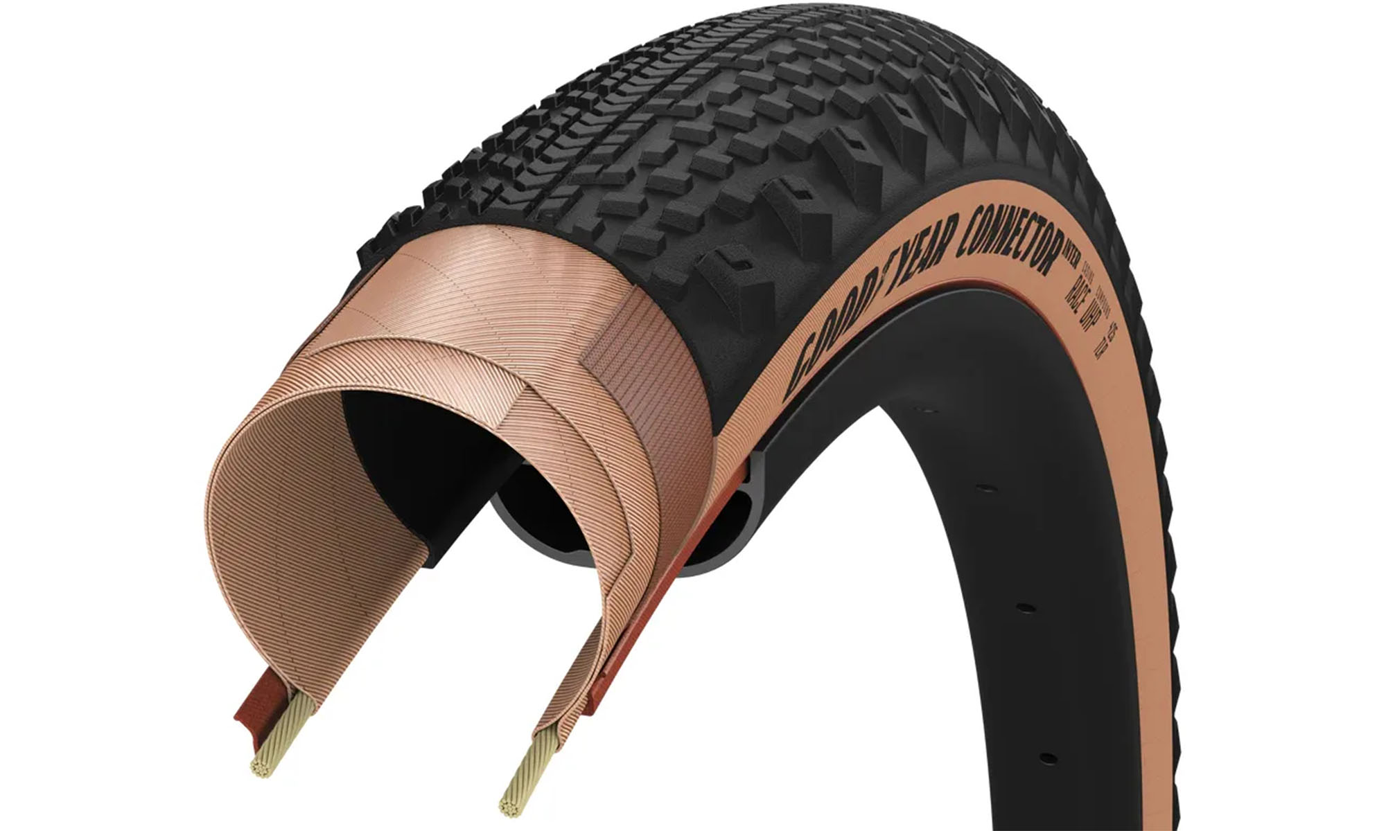 Покрышка GoodYear Connector Inter, Race 700x45 (45-622), Dynamic:UHP, Folding, Transparent 