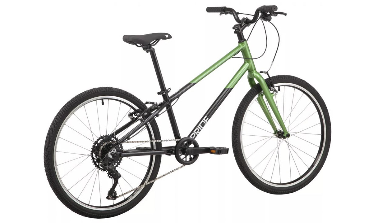 Велосипед Pride GLIDER 4.1 24", 2023, зелений 3 Велосипед Pride GLIDER 4.1 24", 2023, зелений 3