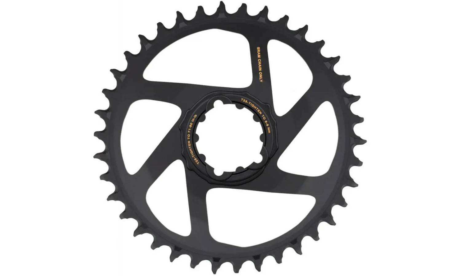 Звезда SRAM X-SYNC 2 SL 38T Direct Mount 6mm Offset Eagle Gold 2 Звезда SRAM X-SYNC 2 SL 38T Direct Mount 6mm Offset Eagle Gold 2
