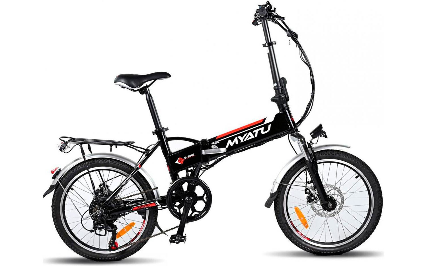 Фотография Электровелосипед MYATU A1 (250 Вт; 10 Ah 36 В) 20", черный