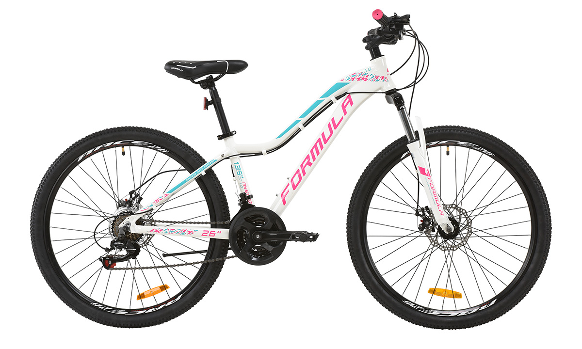 Велосипед Formula 26 MYSTIQUE 1.0 DD (2020) 2020 Бело-розовый 6