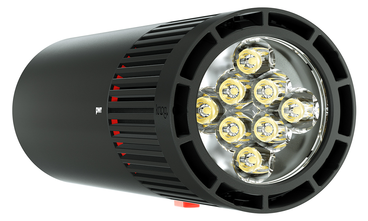 Фара Knog PWR Mountain 2000 Lumens, черная 5 Фара Knog PWR Mountain 2000 Lumens, черная 5