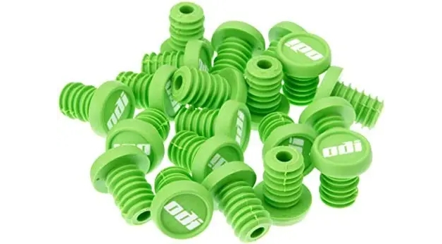 Баренды BMX 2-Color Push in Plugs Refill pack Green/White (зелено белые) 2