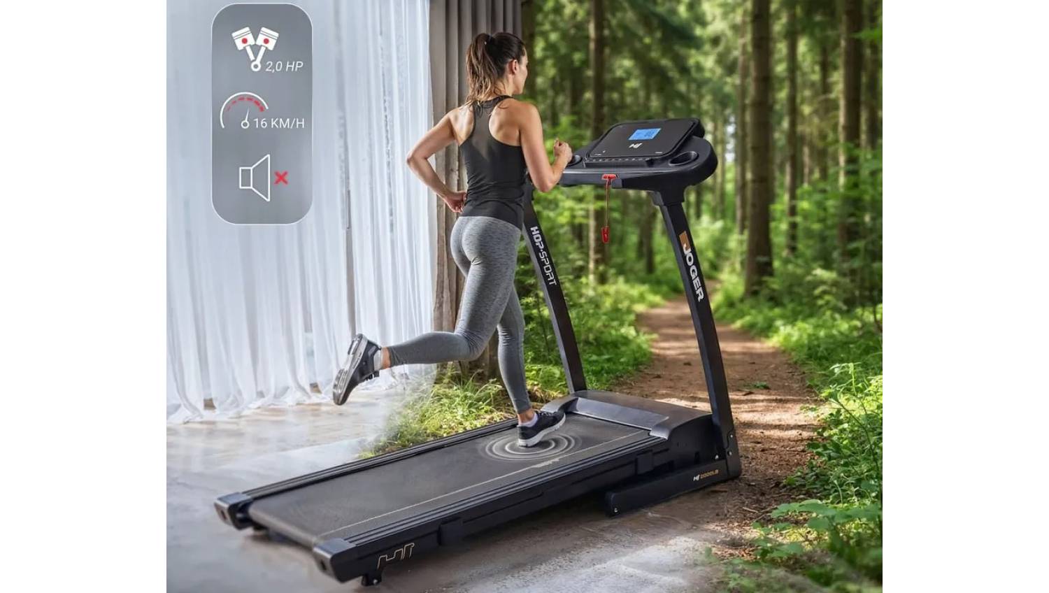 Беговая дорожка Hop-Sport HS-2000LB Joger 5