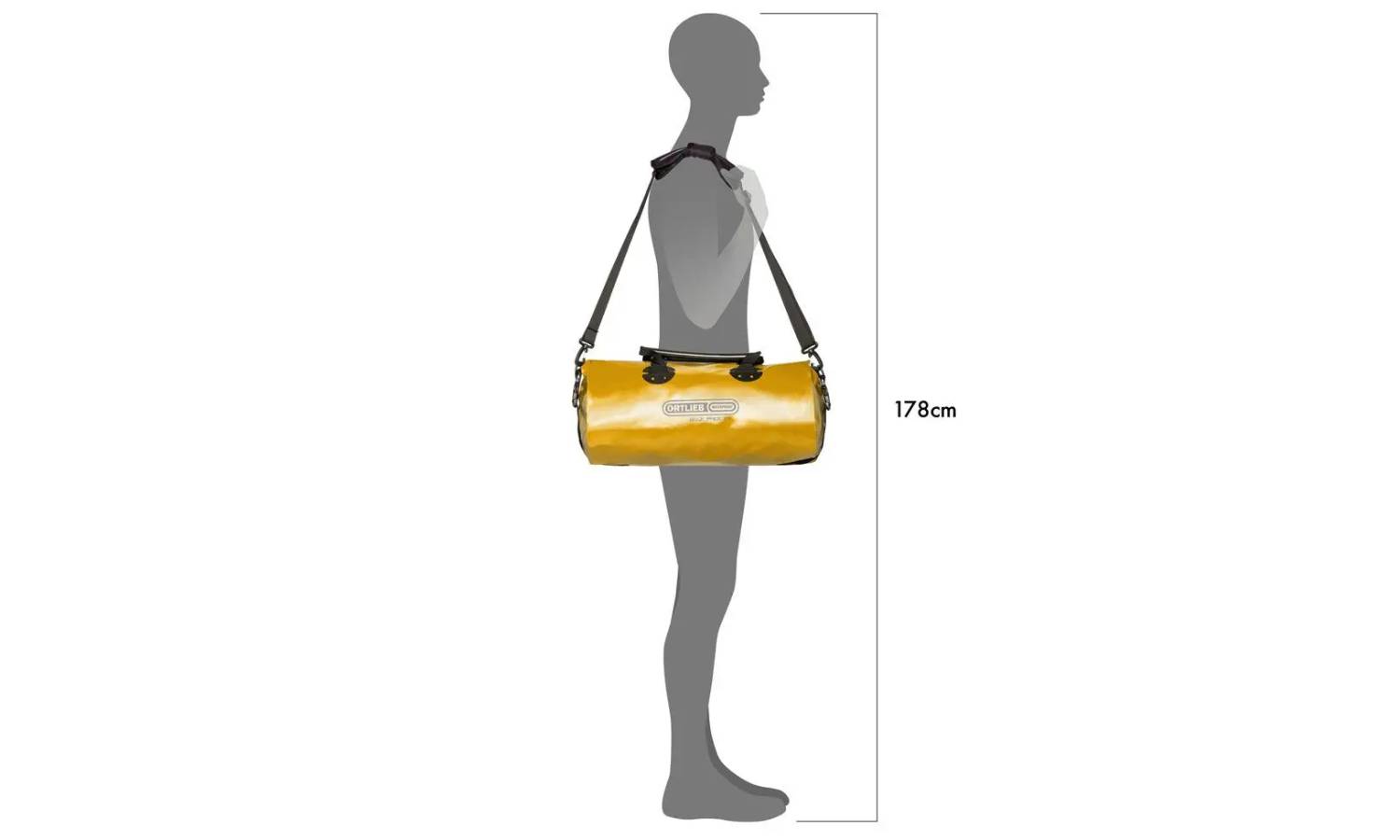 Гермобаул на багажник Rack-Pack sunyellow 24 л 2