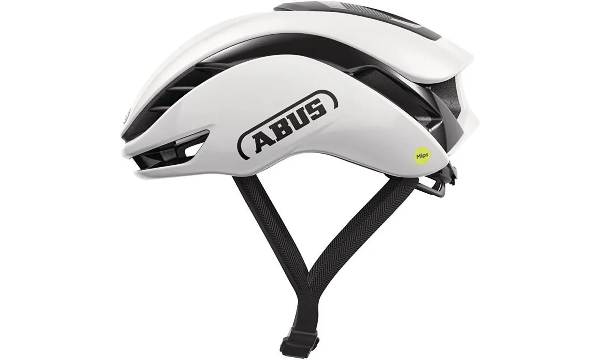 Велошлем спортивный ABUS GAMECHANGER 2.0 RF MIPS, shiny white, размер M/L (57-61 см), белый 