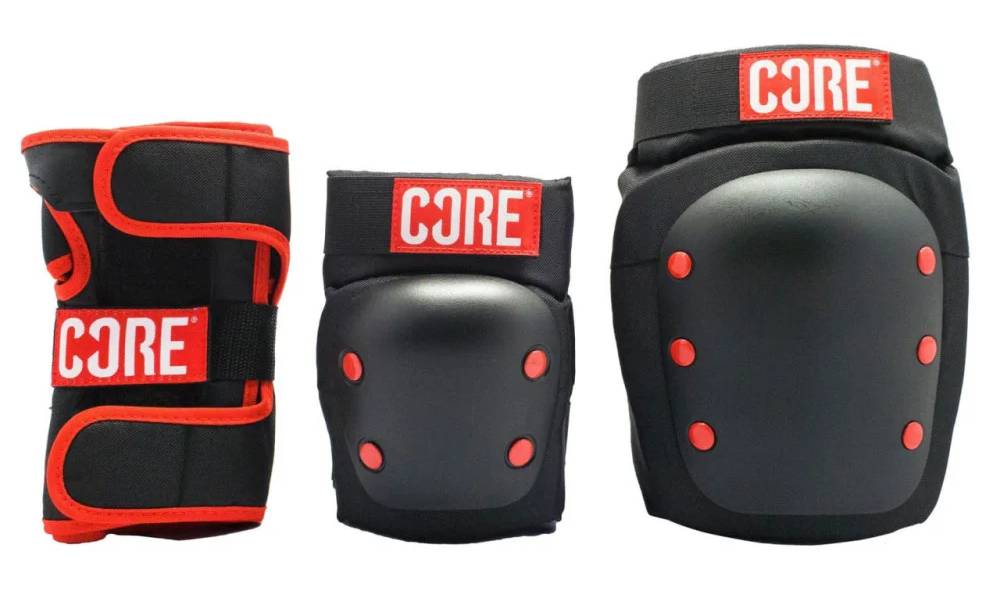 Набор защиты для самокатов и скейтов Core Skate Pad Red размер L 2