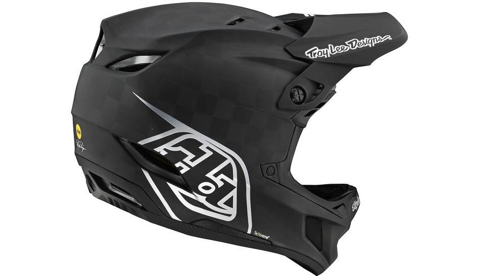 Вело шлем фуллфейс TLD D4 Carbon размер XL (60-62 см) Stealth Black/Silver 5 Вело шлем фуллфейс TLD D4 Carbon размер XL (60-62 см) Stealth Black/Silver 5