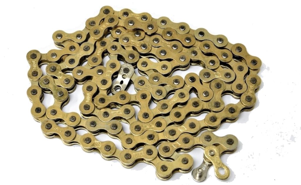 Ланцюг Taya EL-410 1 шв 1/2"X1/8", 112L, золотистий Ланцюг Taya EL-410 1 шв 1/2"X1/8", 112L, золотистий