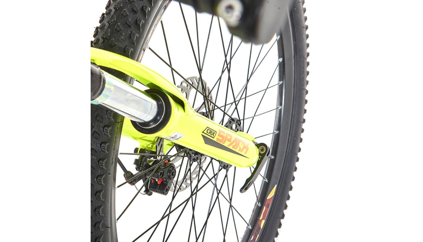 Велосипед SPARK HUNTER 24" розмір XXS рама 14" 2024 жовтий 2