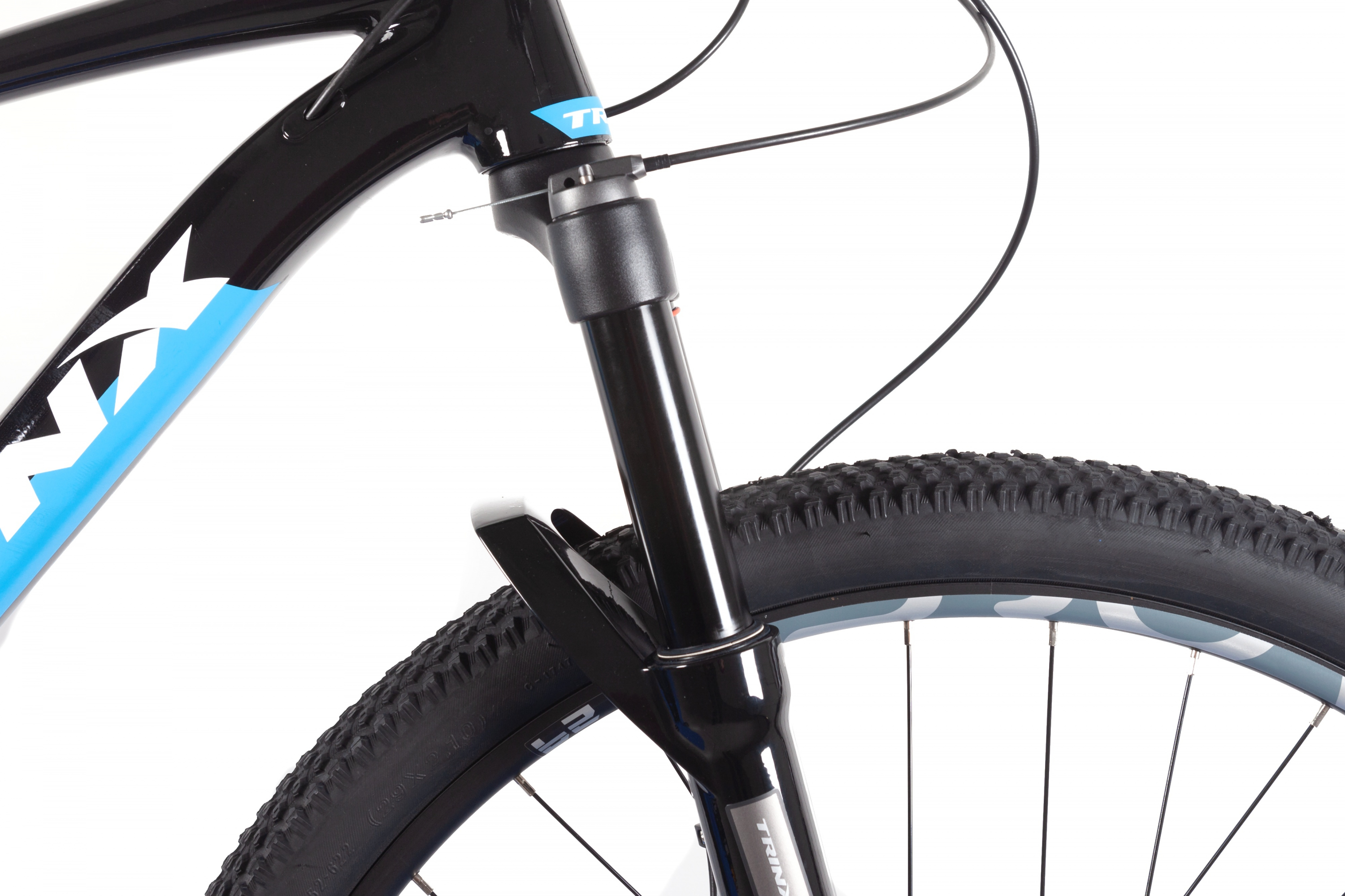 Фотография Велосипед Trinx X1 Pro 29" размер М рама 17 2021 Black-blue-white 5