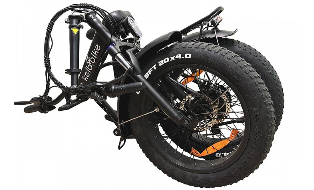 Электровелосипед фэтбайк Kelb Bike FAT-1000 20" 1000W 48V 17.5Ah 2