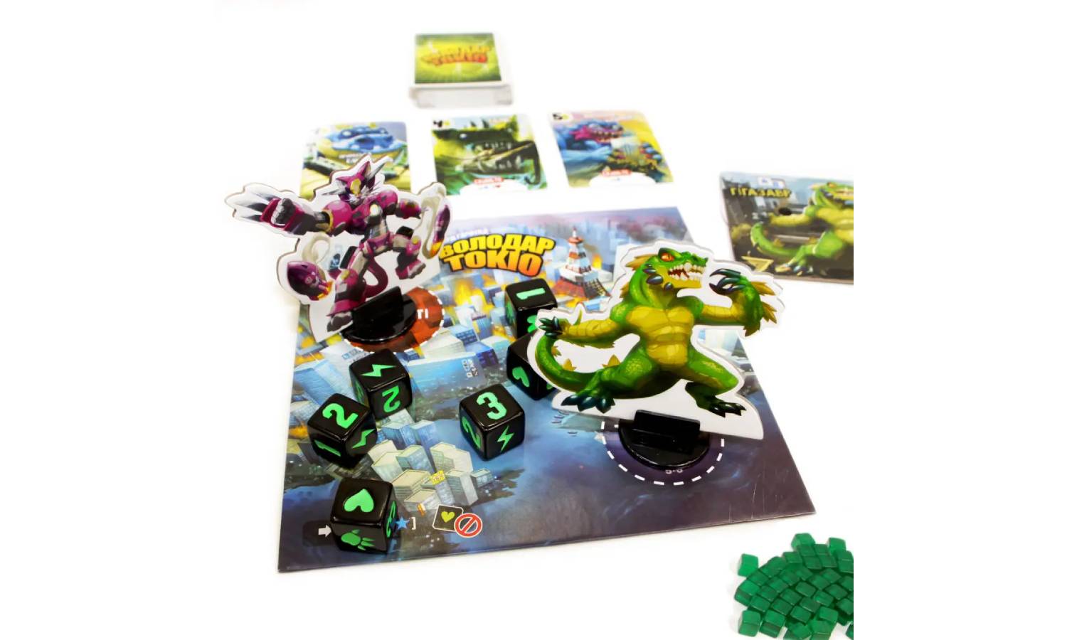 Настольная игра Повелитель Токио (King of Tokyo) 4 Настольная игра Повелитель Токио (King of Tokyo) 4
