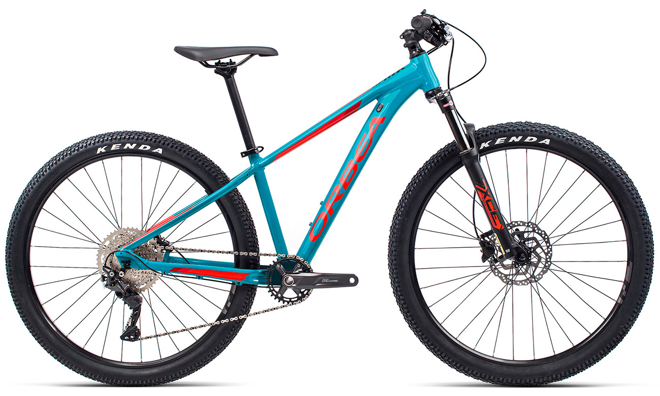 Подростковый велосипед Orbea MX XS XC 27,5" 2021 Сине-красный